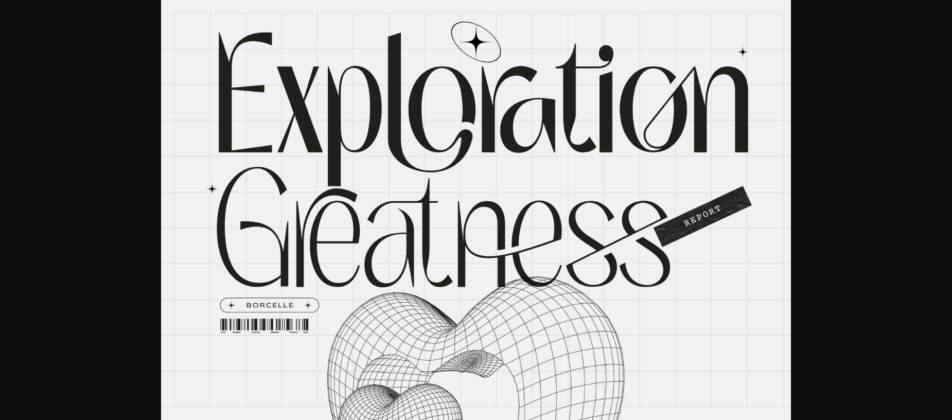 Exploration Greatness Font Poster 3