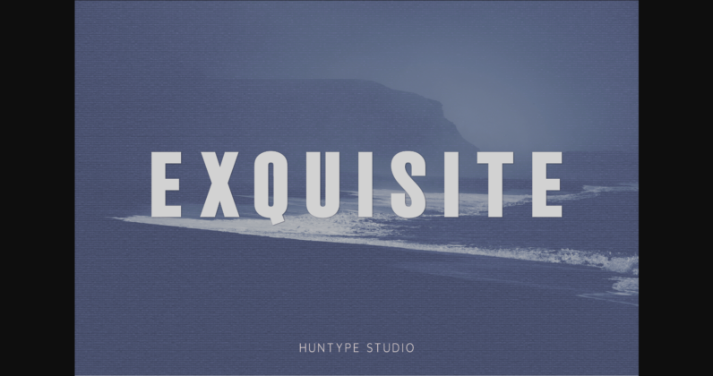 Exquisite Font Poster 3