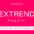 Extrend Regular Font