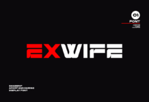 Exwife Font Poster 1