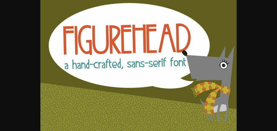 FIgurehead Font Poster 3
