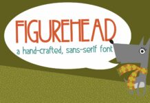 FIgurehead Font Poster 1