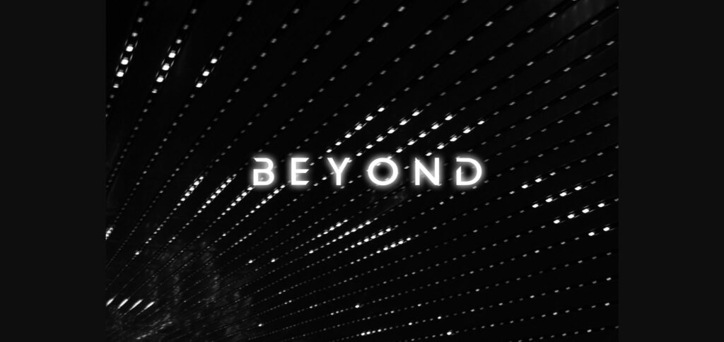 Beyond Font Poster 3