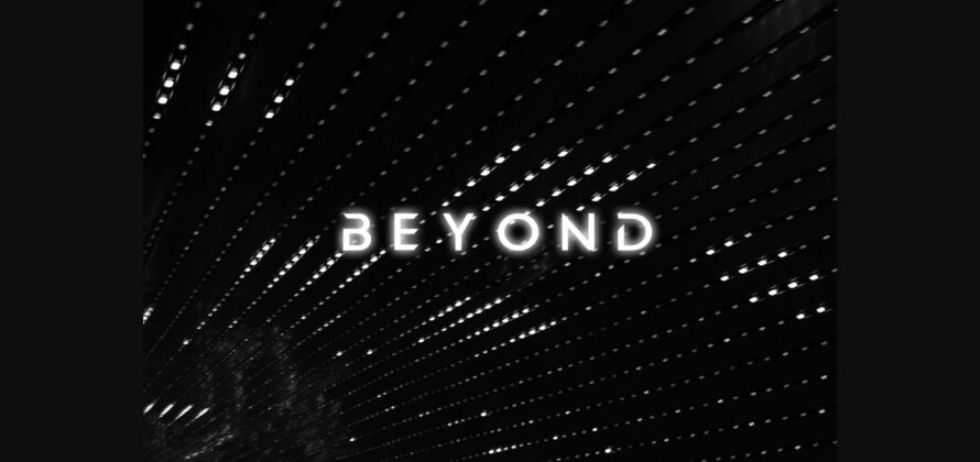 Beyond Font Poster 3
