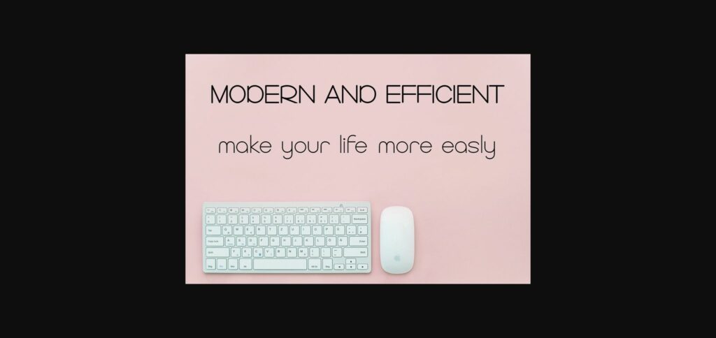 Facenote Font Poster 7