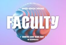 Faculty Font Poster 1