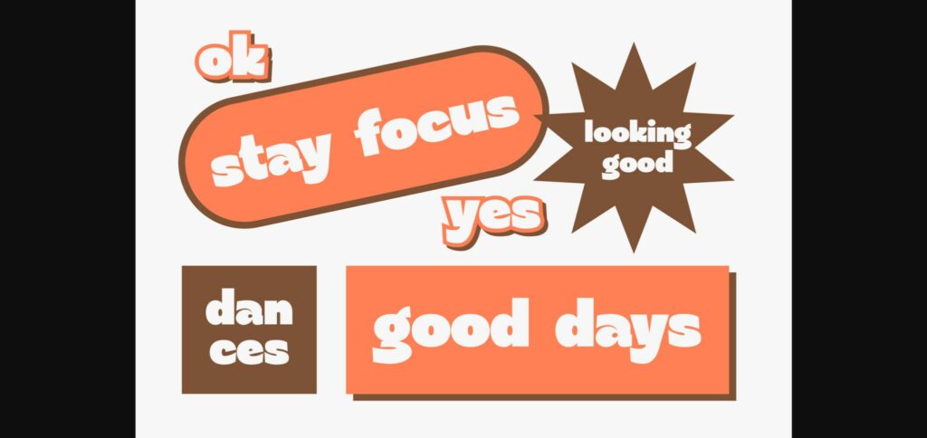 Fagies Font Poster 9