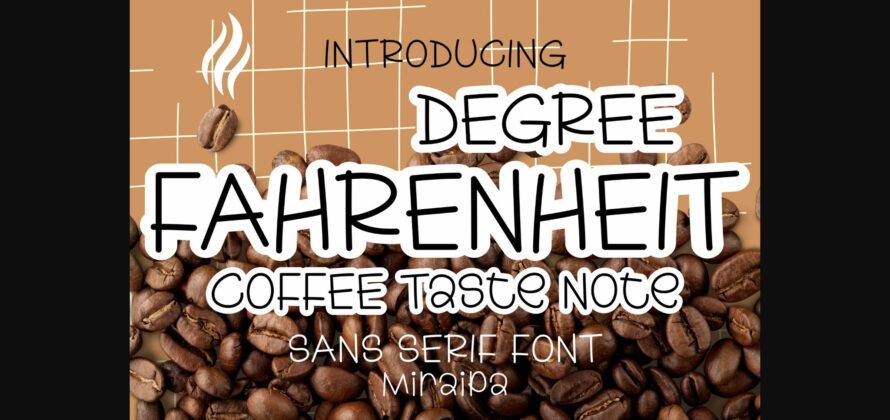 Fahrenheit Font Poster 3