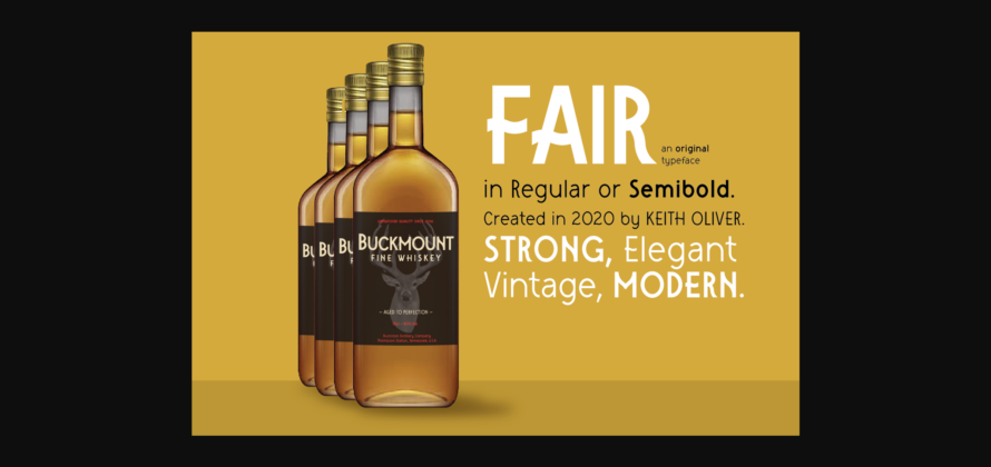 Fair Font Poster 4