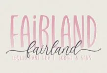 Fairland Duo Font Fairland Duo Font Poster 1