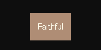 Faithful Font Poster 1