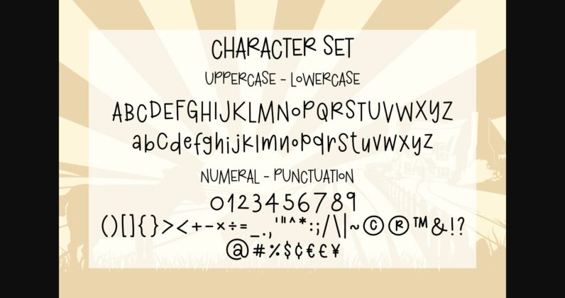 Family Farmhouse Font Poster 7