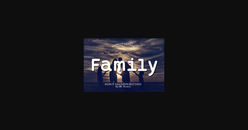 Family Font Poster 3