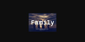 Family Font Poster 1