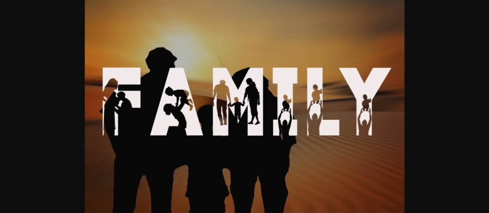 Family Font Poster 3