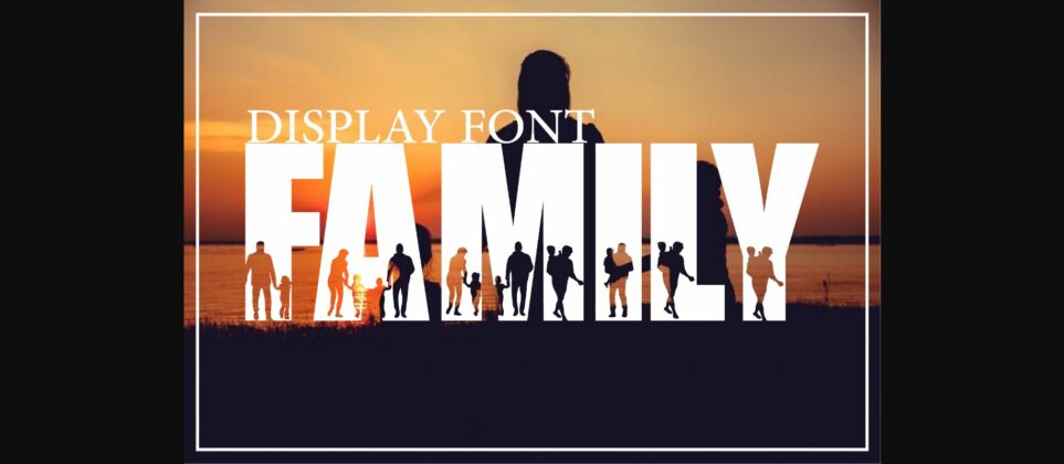 Family Font Poster 3