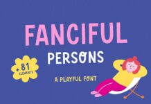 Fanciful Persons Font Poster 1
