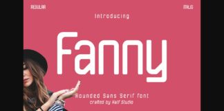 Fanny Font Poster 1