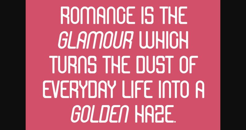 Fanny Font Poster 8