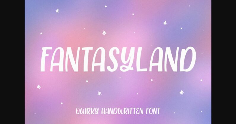 Fantasyland Font Poster 3