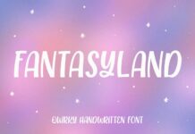 Fantasyland Font Poster 1
