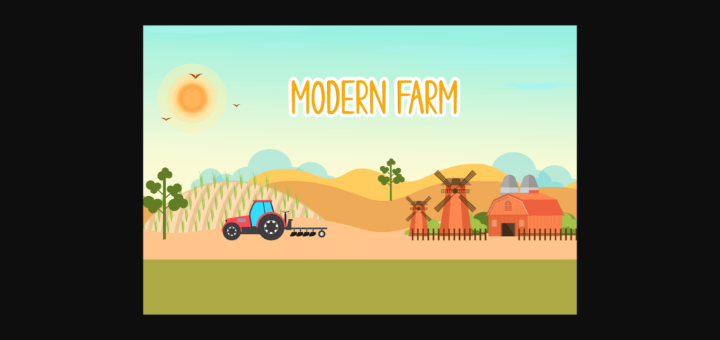 Farm Dream Font Poster 6