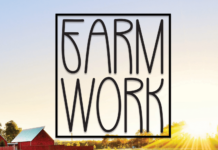 Farm Work Font Poster 1