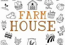 Farmhouse Font Poster 1