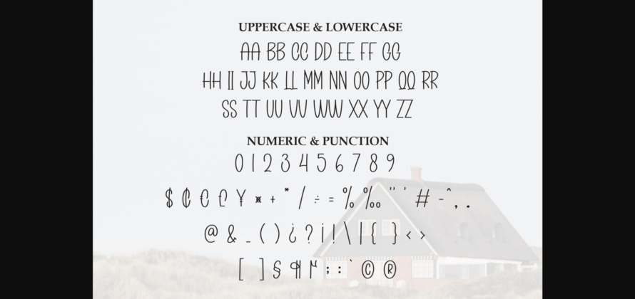 Farmhouse Font Poster 9