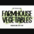 Farmhouse Vegetables Font