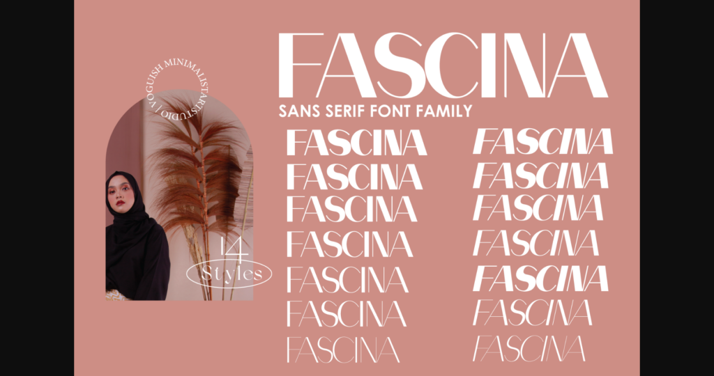 Fascina Font Poster 3