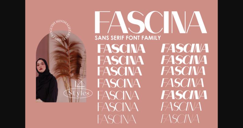 Fascina Font Poster 3