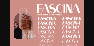 Fascina Font Poster 1