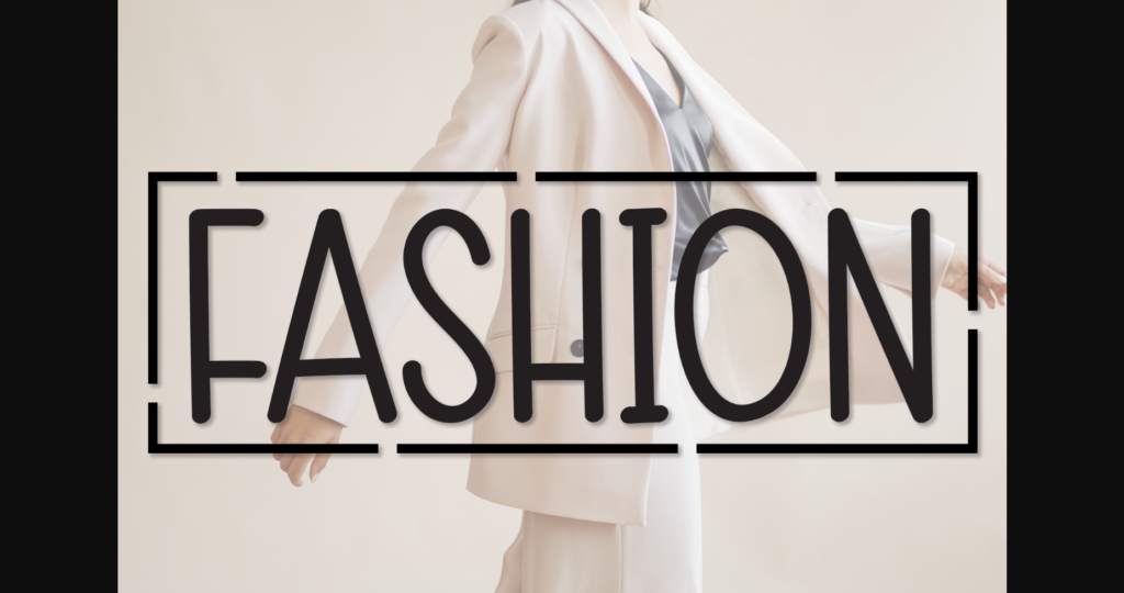 Fashion Font Poster 3