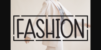 Fashion Font Poster 1