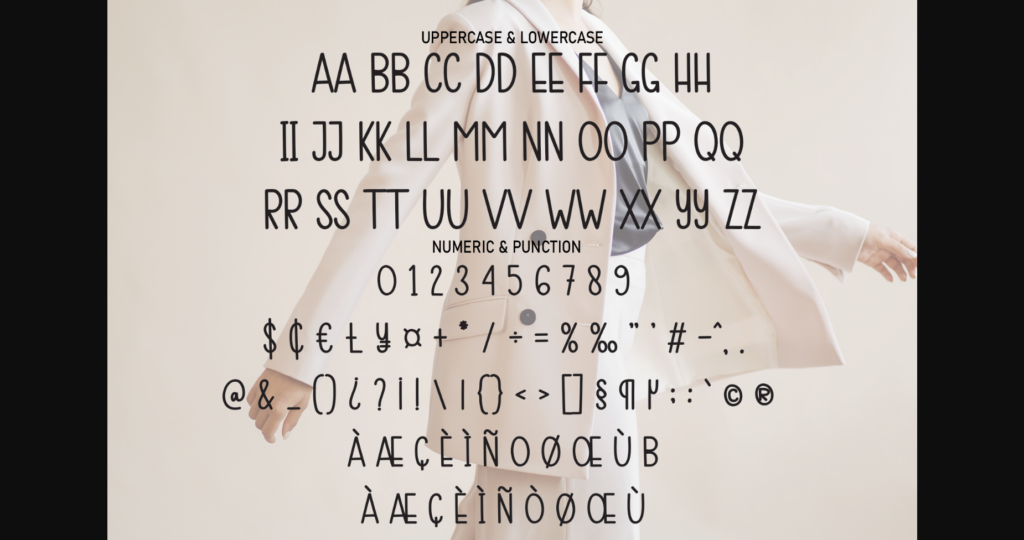 Fashion Font Poster 9