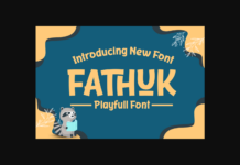 Fathuk Font Poster 1