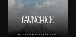 Fawnchik Font Poster 1