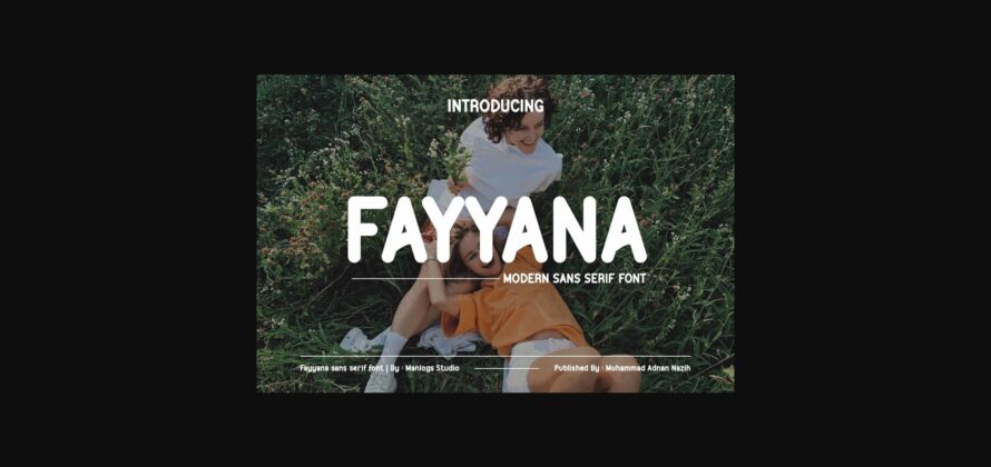Fayyana Font Poster 3