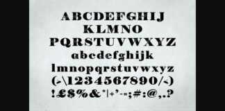 Feba Font Poster 1