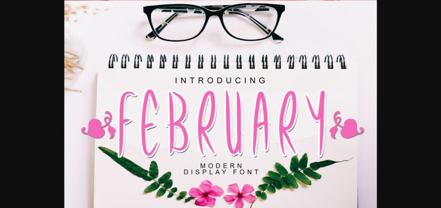 February Font Poster 3
