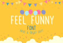 Feel Funny Font Poster 1