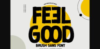 Feel Good Font Poster 1