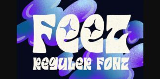 Feet Font Poster 1