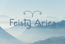 Feisty Aries Font Poster 1