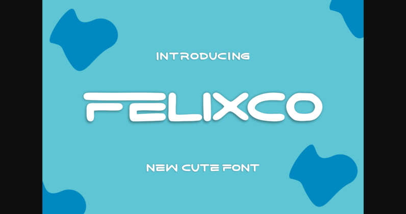 Felixco Font Poster 3