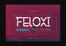 Feloxi Font Poster 1