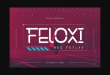 Feloxi Font Feloxi Font Poster 1