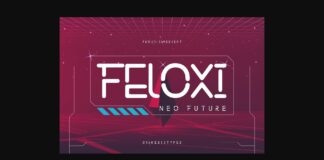 Feloxi Font Poster 1