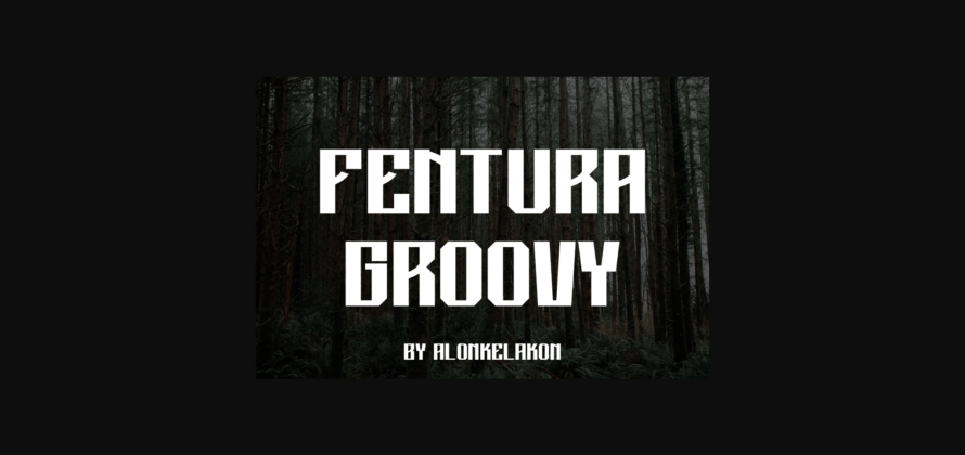 Fentura Groovy Font Poster 1